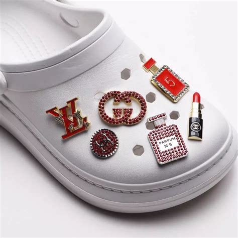 designer charms for crocs louis vuitton chanel